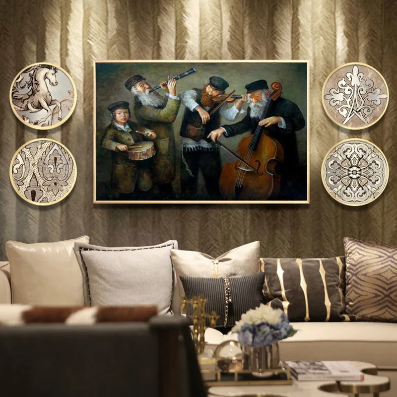 

Cheapest Figure Handed-Painted Oil Painting On Canvas For Wall Art Decoration 24x32 inches