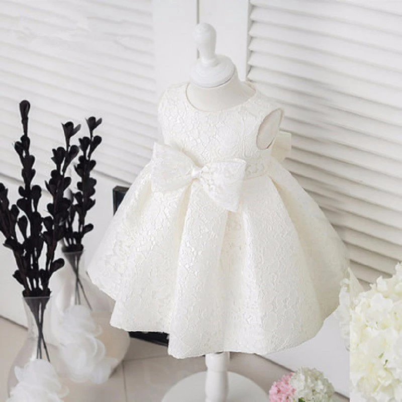 

Infant Baby Christening Party Birthday Prom Occasion Wedding Flower Girls Dress