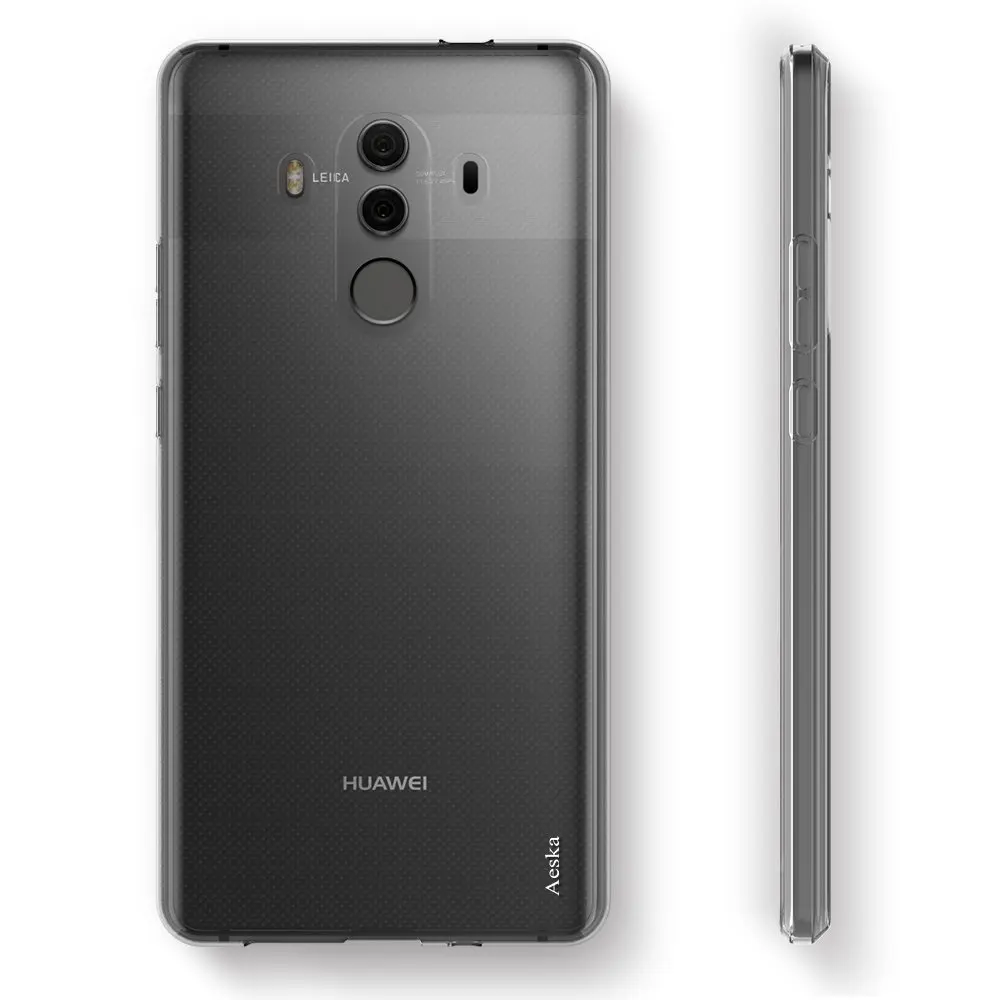 Роскошный силиконовый чехол для телефона, задняя крышка для huawei mate 10 Pro, мягкий прозрачный чехол из ТПУ 360, ударопрочный защитный чехол mate 10Pro 10Pro Capa