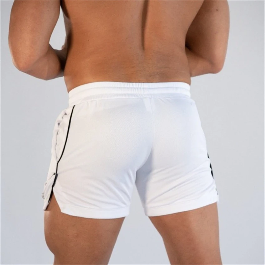 Мужская летняя спортивная одежда короткие спортивные штаны короткие пляжные шорты спортивные дышащие быстросохнущие шорты однотонные