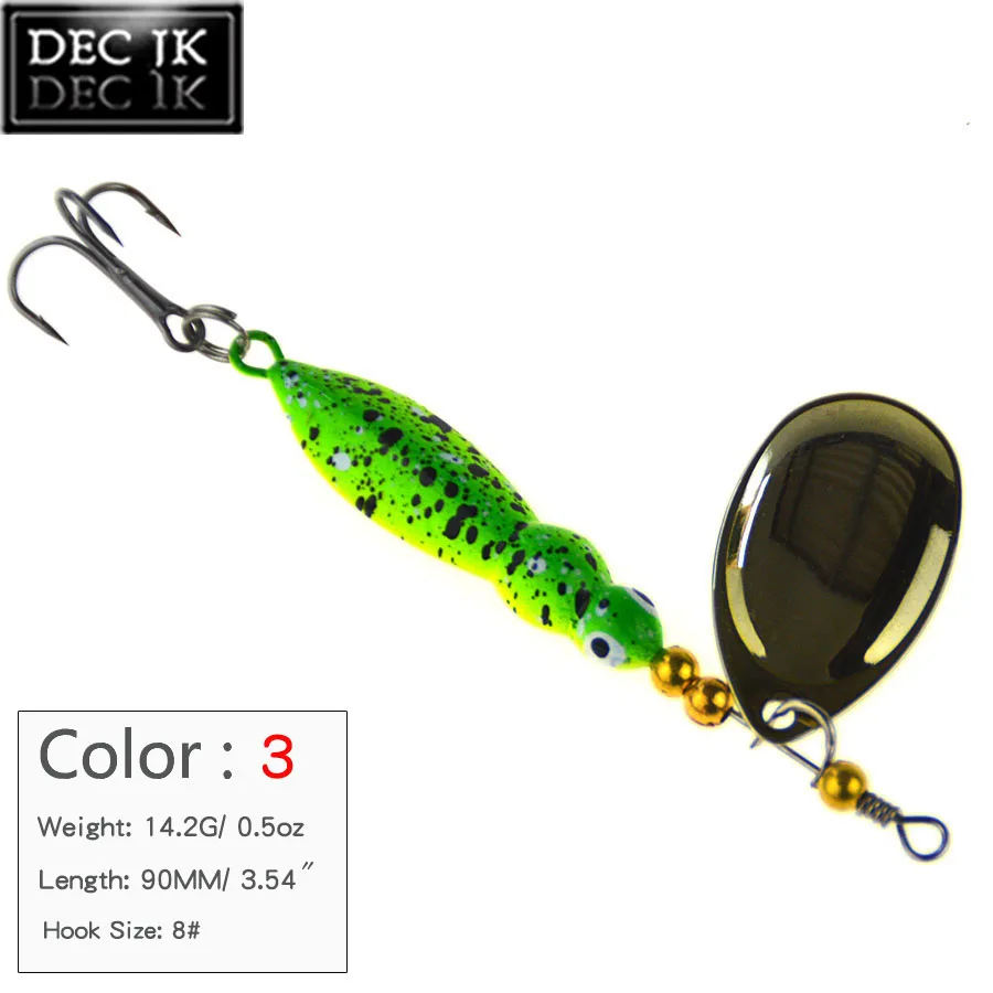 4PCS Metal Sea Fishing Lure Spinners Pike Spoon Artificial Baits Peche Fake Spinnerbait Tackle Trout Hard Bait Kit Hooks China (3)