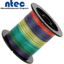 10lb-80lb Многоцветный ЧП Рыбалка линии 1000 м 4 пряди Multifilament Плетеный Рыбалка линии