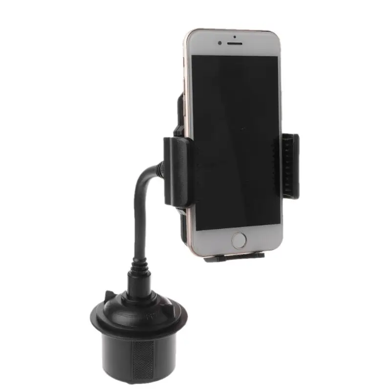 Car Cup Holder Mount for Smart Phone Car Cradles Adjustable Flexible Gooseneck Holder Stand for iphone Samsung 3.5-6.5 inch Mobi