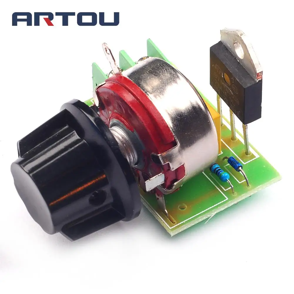 

3000W AC 220V SCR Voltage Regulator Dimming Dimmers Speed Controller Thermostat