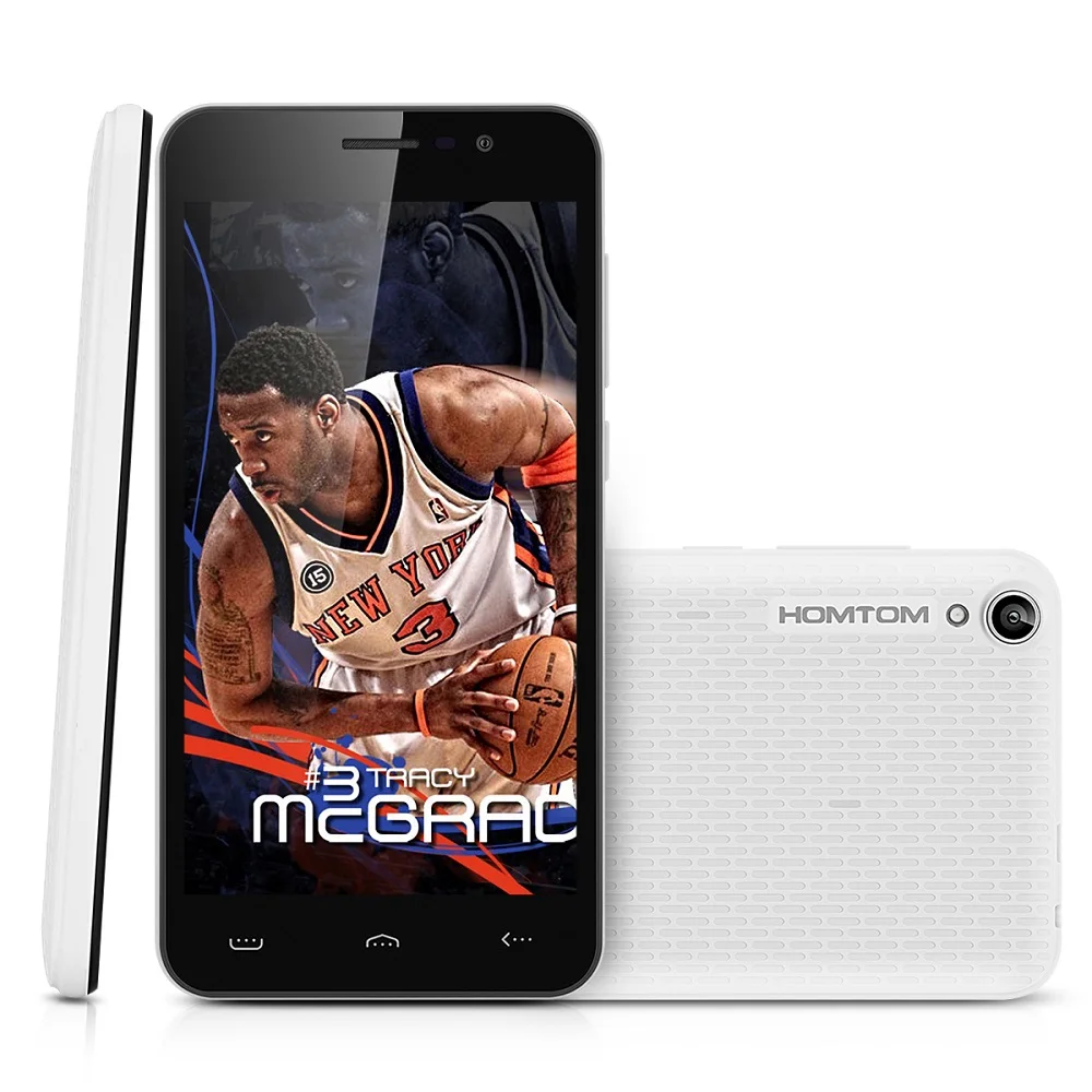 Clearance Homtom HT16 5.0 inch Smartphone MT6580 Quad Core Android 6.0 1GB RAM 8GB ROM 3000mAh 8MP 3G WCDMA Mobile Phone