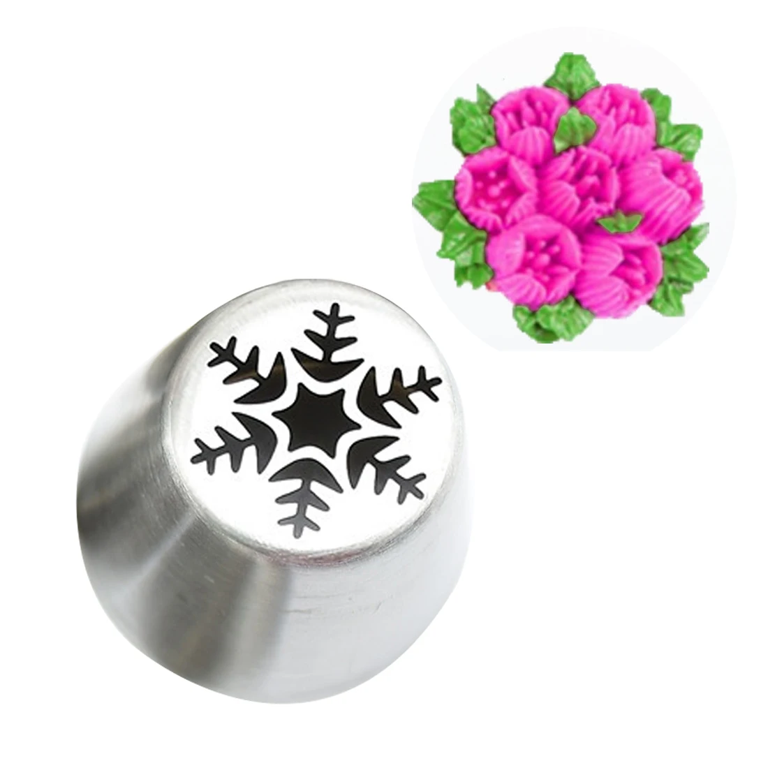 

Top Quality Baking Tools Christmas Tree Icing Piping Tips Special Russian Leaf Nozzle Bakeware Cupcake Cake Decorating Pastry