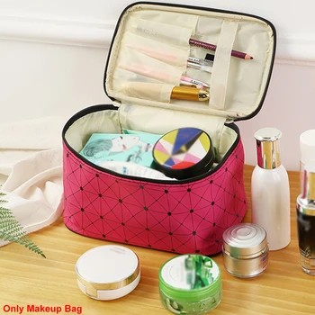 

Storage Jewellery Cosmetic Pouch Lightweight Casual Toiletry Zipper Closure Portable Cotton And Linen Makeup Bag Travel Case Box