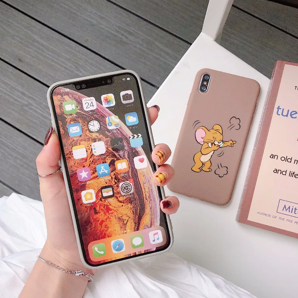 Чехол для huawei P10 Plus Funny Tom Jerry чехол s для huawei P20 P30 mate 10 20 Pro Honor 9 10 силиконовый чехол Nova 2s 3 3i 4 Coque