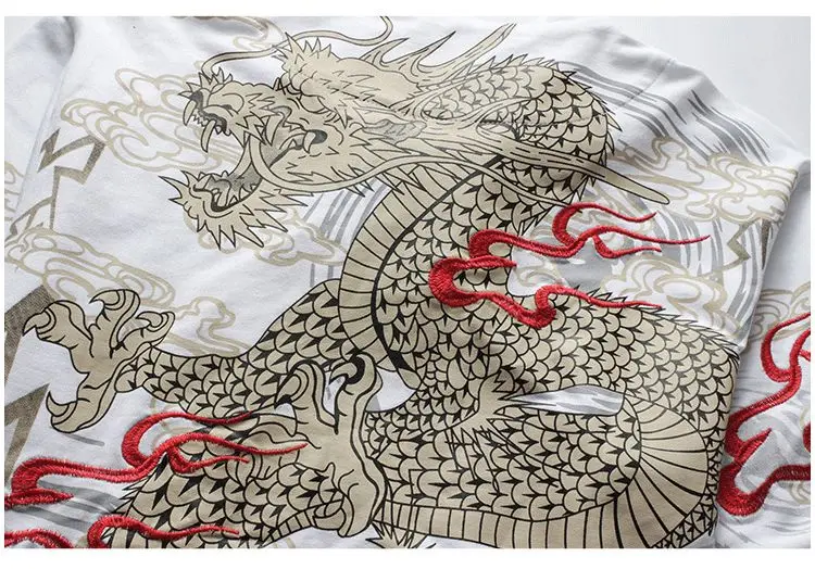 Hip Hop Men Jackets Chinese Style Personality Dragon Pattern Printing Embroidery Men's Streetwear Bomber Jacket Fashion Hip Hop Men Jackets Chinese Style Personality Dragon Pattern Printing Embroidery Men's Streetwear Bomber Jacket Fashion