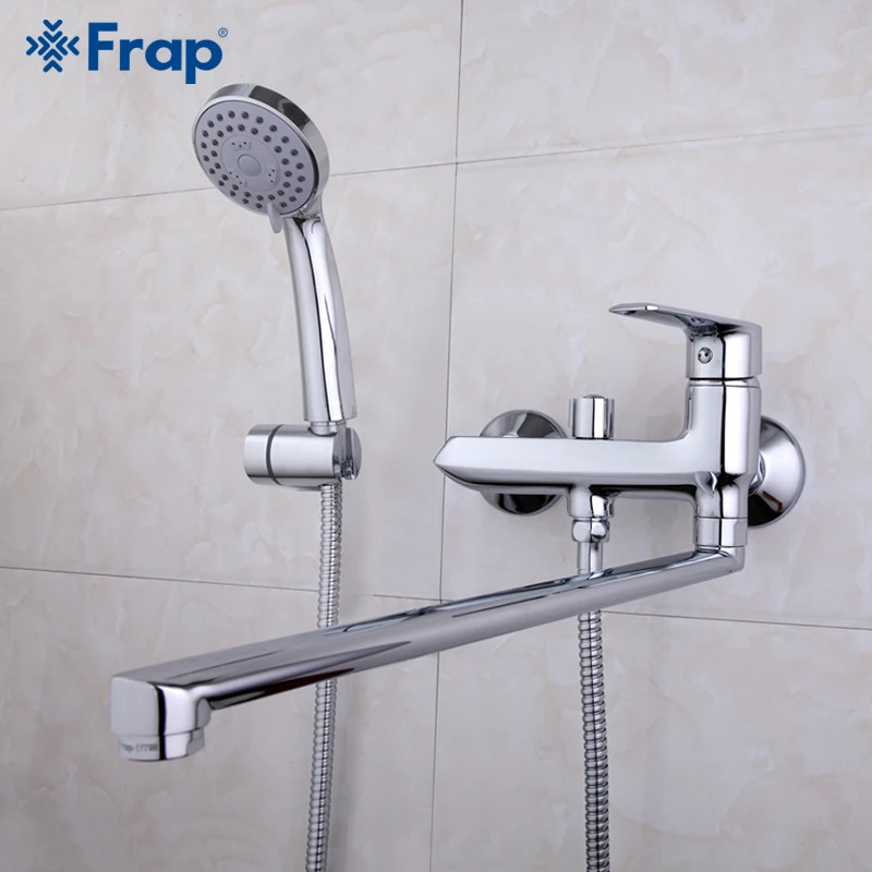Frap смеситель для ванной комнаты с длинным носом 40 см F2284|bathroom shower faucet|shower faucetsbathtub