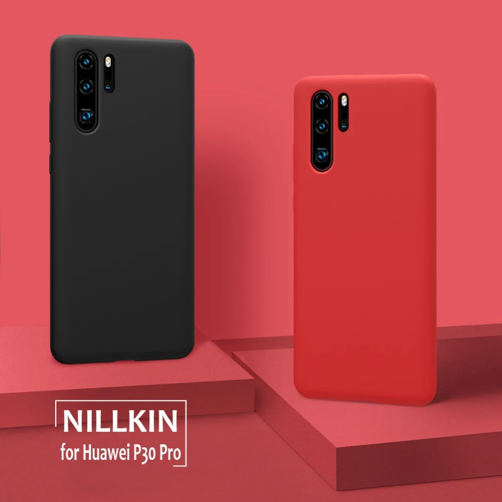 Чехол для Huawei P30 Pro Nillkin роскошный гибкий чистый силикон мягкий сенсорный Lite