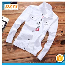 DEYS-ZF летняя тонкая мужская Тонкая джинсовая Повседневная куртка с длинными рукавами