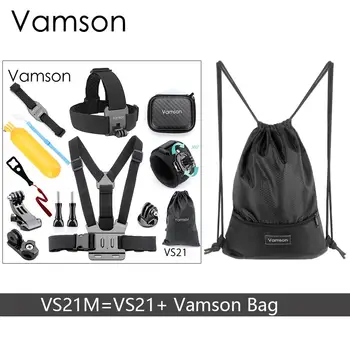

Vamson for Gopro Hero 5 Accessories Set for Go Pro Kit Mount For SJ4000 Hero 4 3 2 1 for Go pro Hero 5 4 3+ Xiaomi Yi VS21