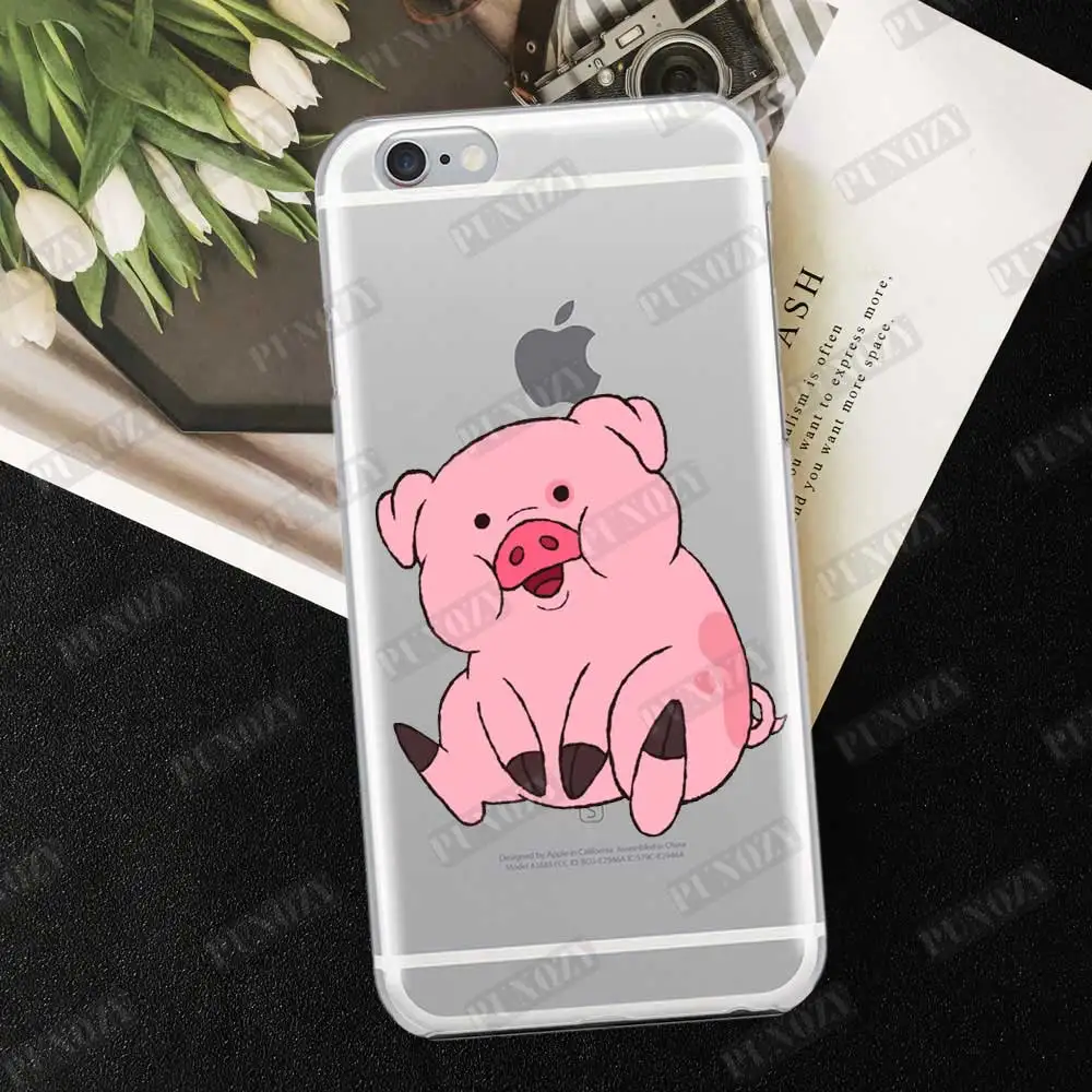 Милый чехол для телефона с рисунком из мультфильма Гравити Фолз Waddles the Pig Для iphone 11 pro X XR XS MAX 6 6S 8 7 Plus 5 5S SE 4 4S силиконовый чехол из ТПУ - Цвет: TPU  A288