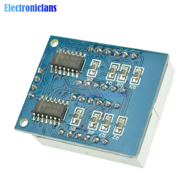 74HC595 74HC164 8 битный цифровой светодиодный модуль Nixie Tube красная трубчатая плата|nixie