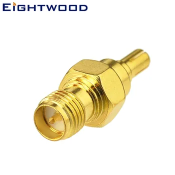 

Eightwood 5PCS 4G LTE WiFi Mobile Hotspot Booster Repeater Antenna Aerial RF Adapter RP-SMA Jack to CRC9 Plug Connector