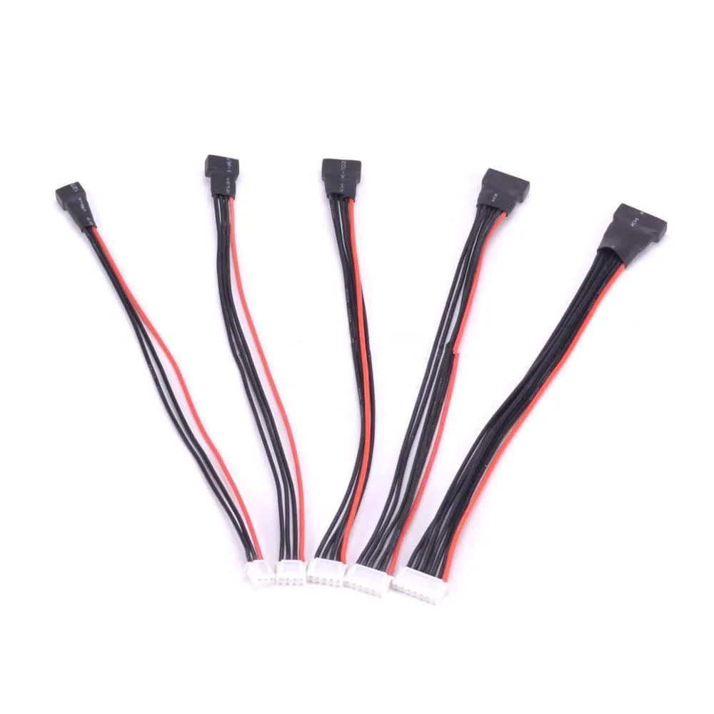 5 шт. JST XH 2 S 3 4S 5S 6 Lipo удлинитель кабель для зарядки свинцовый шнур 20 см 22AWG
