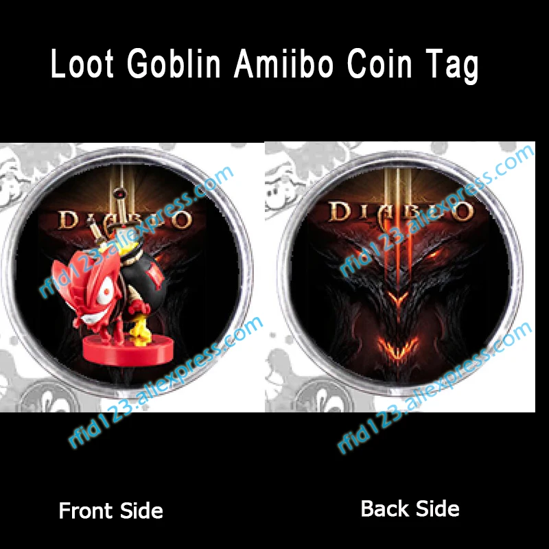 NFC карта Amiibo для печати Для Diablo Loot Goblin