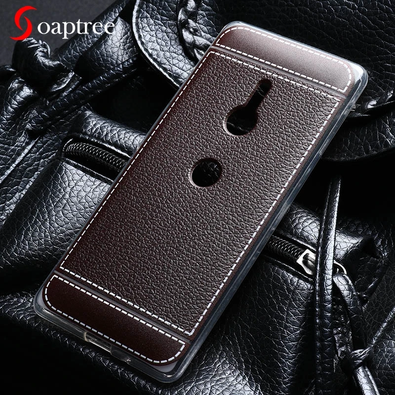 

Litchi TPU Cases For Sony Xperia XZ3 XZ2 X Compact Performance XZ XR XZS XA Case For Sony XA2 XA1 XA Ultra Plus F8332 Cover