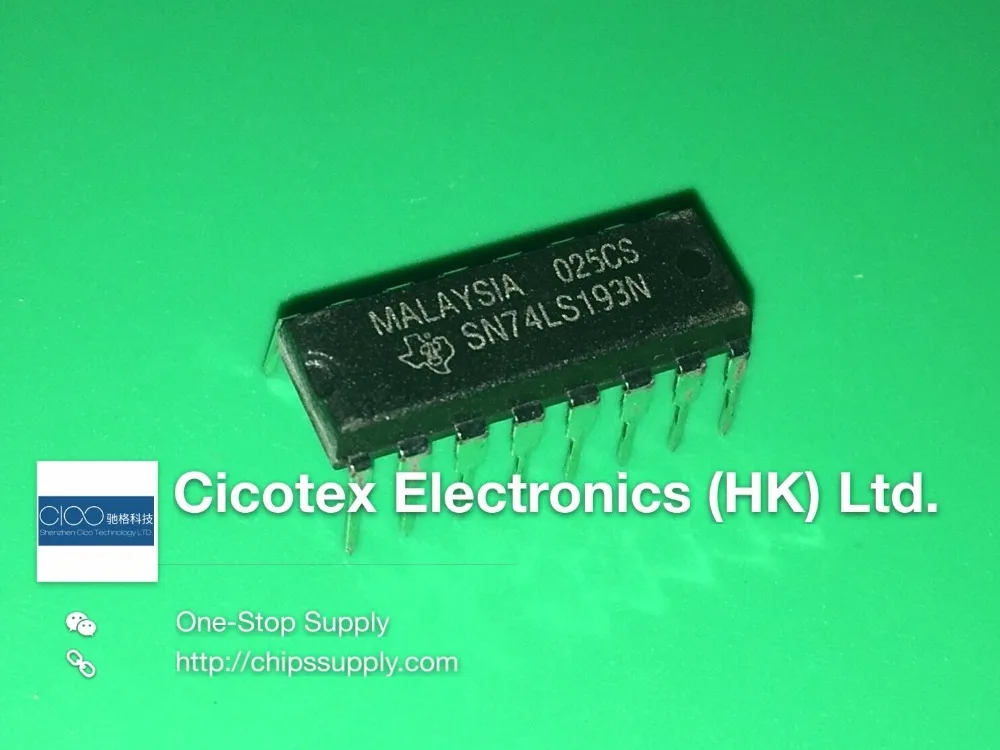 10 шт./лот SN74LS193N 74LS193 193 DIP16 IC 4-битный вверх вниз счетчик 16-DIP Логические счетчики