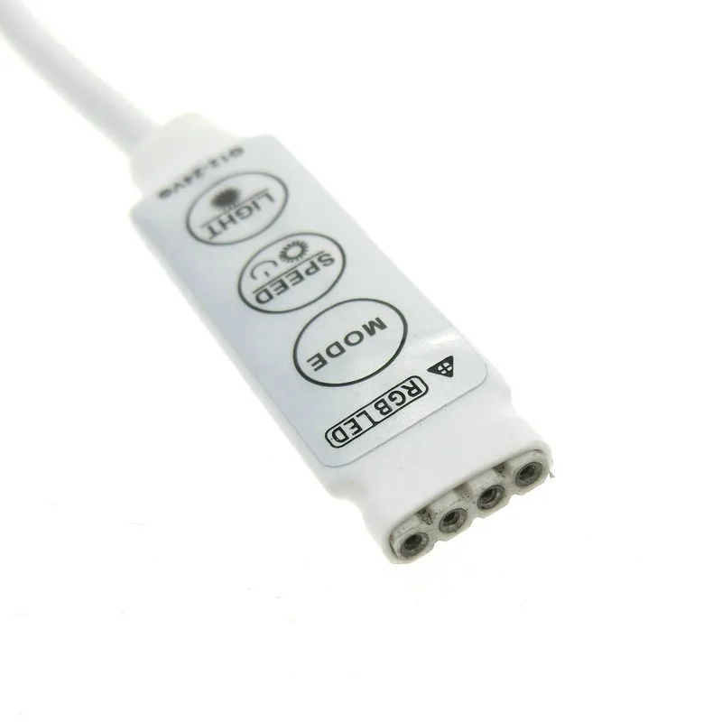 Купить светодиодный RGB контроллер 12 в мини 3 ключ светодиодный ...