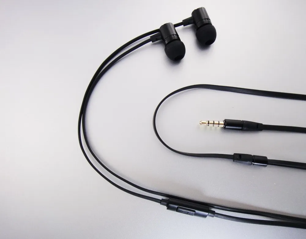 Черные металлические наушники Tennmak Dulcimer 3,5 мм с микрофоном и пультом дистанционного управления, чистый звук и сильный бас