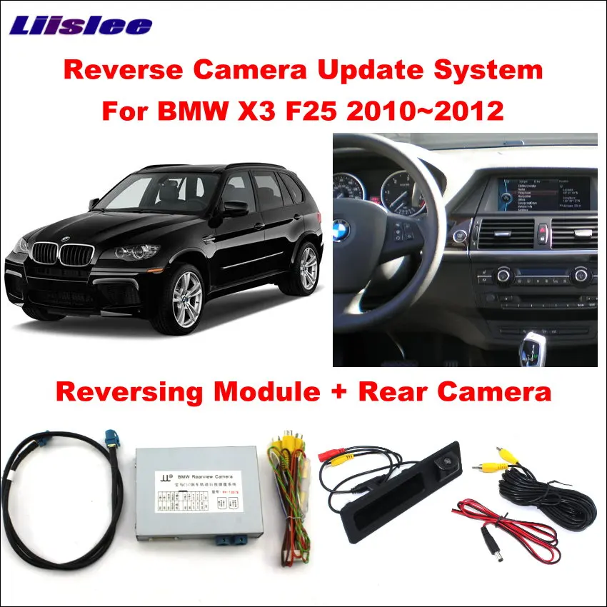 

Liislee Original Screen Update System For BMW X5 F15 2010~2012 CIC System Reversing Module + Rear Camera / Decode Track Box