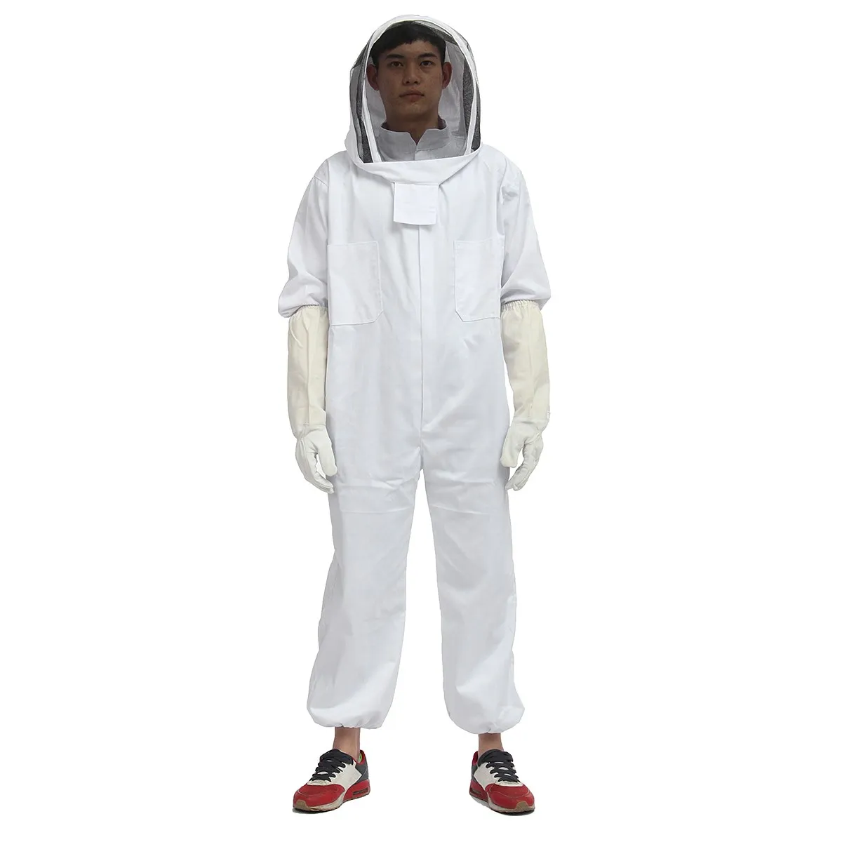 bilder für Neue imker bienenzucht schutz schleier anzug smock biene hut handschuhe full body set neue sicherheit clothing bilder für Neue imker bienenzucht schutz schleier anzug smock biene hut handschuhe full body set neue sicherheit clothing
