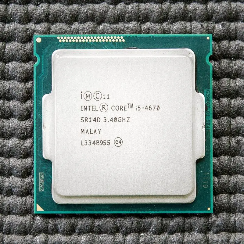 Intel Core i5 4670 3,4 GHz 6MB Socket LGA 1150 четырехъядерный процессор SR14D i5-4670