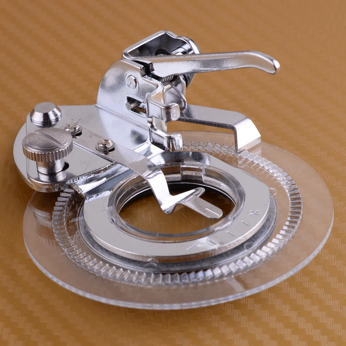 Letaosk Fancy Flower Stitch Embroidery Foot 3700l Round Presser Low