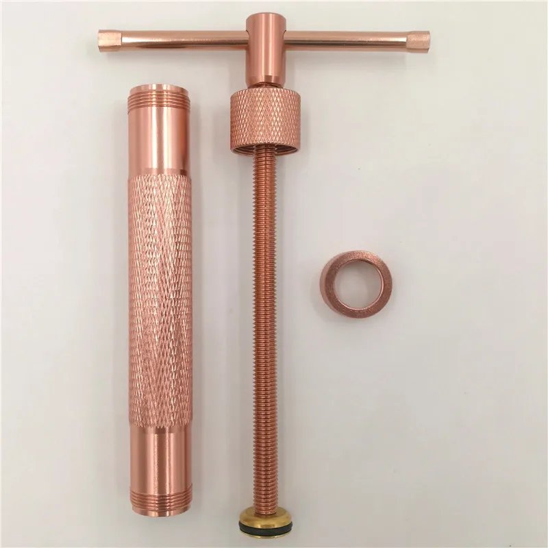 Пистолет для скульптуры торта из розового золота с 20 наконечниками экструдер