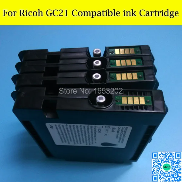 10 шт./набор, GC21 пустые совместимые чернильные картриджи для Ricoh GX2050 GX3050 GX7000 GX5000 GX3000 GX2500 принтер