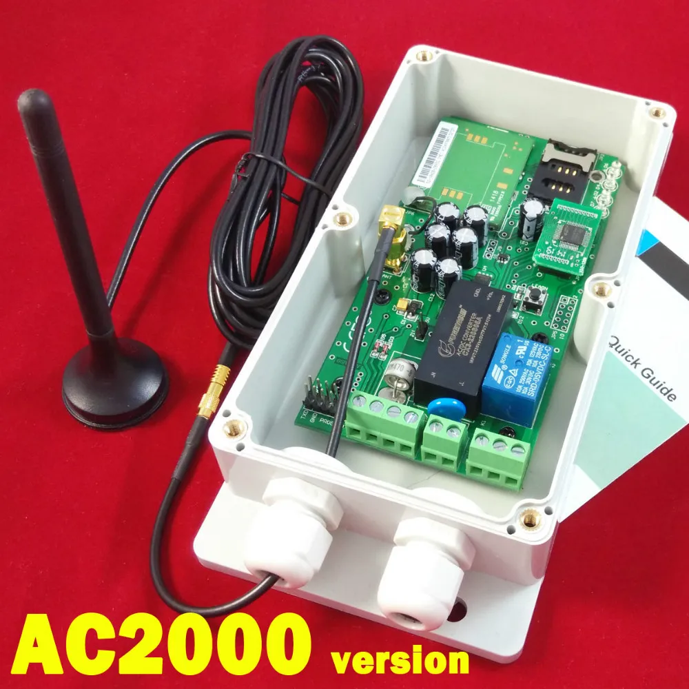 GSM remote control board for automatic door (Quad band with Big memory