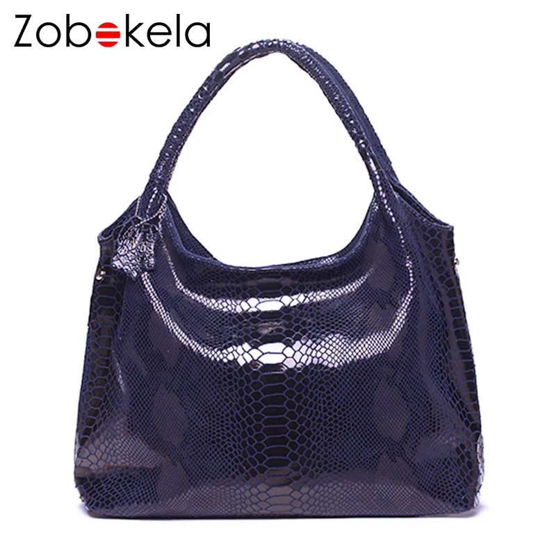 

Zobokela Serpentine luxury handbags women bags designer shoulder messenger crossbody bags for women 2018 genuine leather handbag
