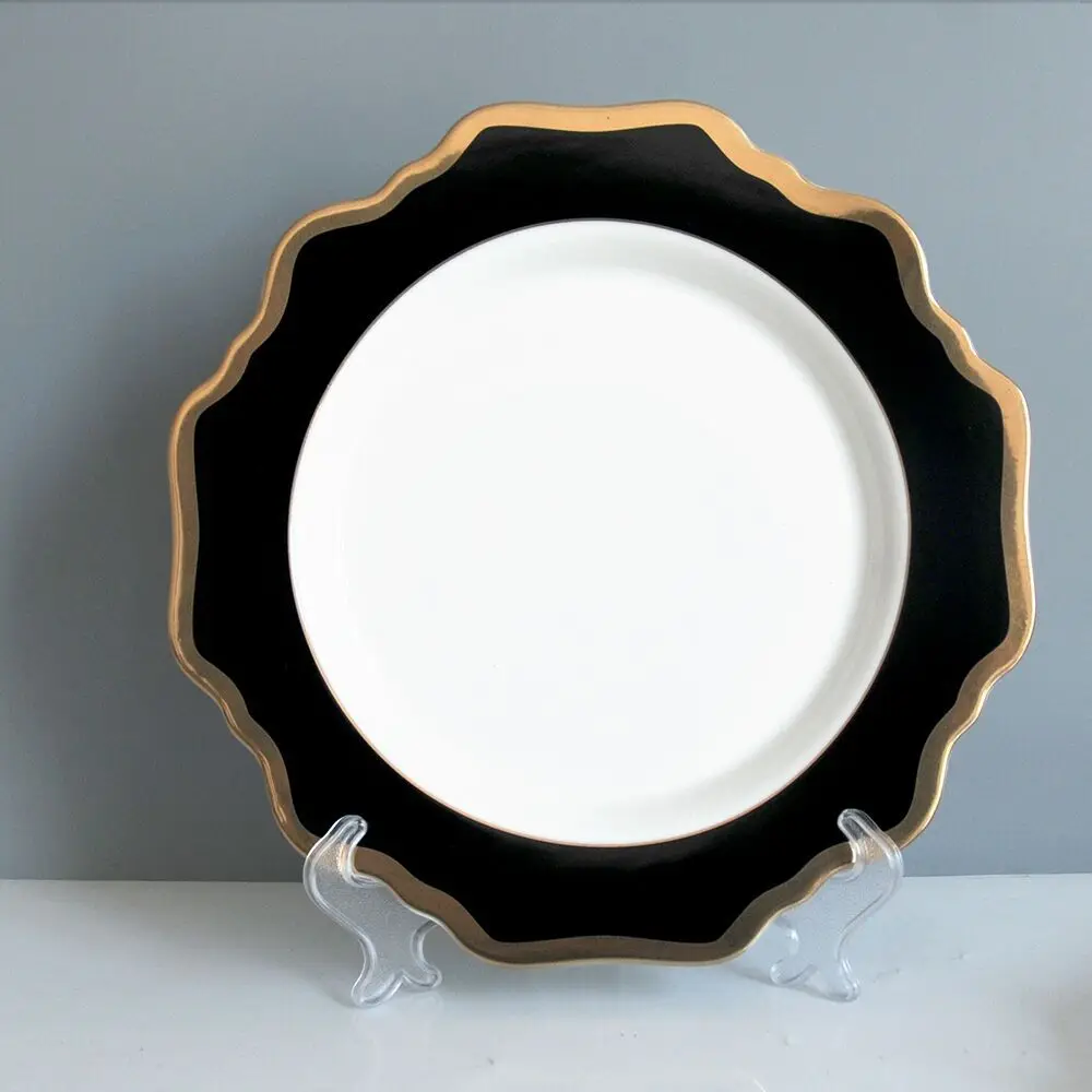 2 комплекта Керамическая Посуда Столовые тарелки набор посуды 3 шт для кухонной