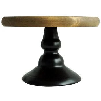 

Hot Sale Sweetgo Wood Cake Stand Wedding Cake Tools Fondant Art Plate For Party Home Decoration Bakeware Cake Decorating