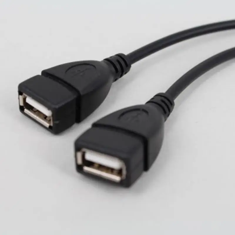 USB удлинитель патч-корд для жесткого диска сетевая карта USB Передача данных зарядный концентратор 2 порта USB 2,0 USB деконцентратор концентратор