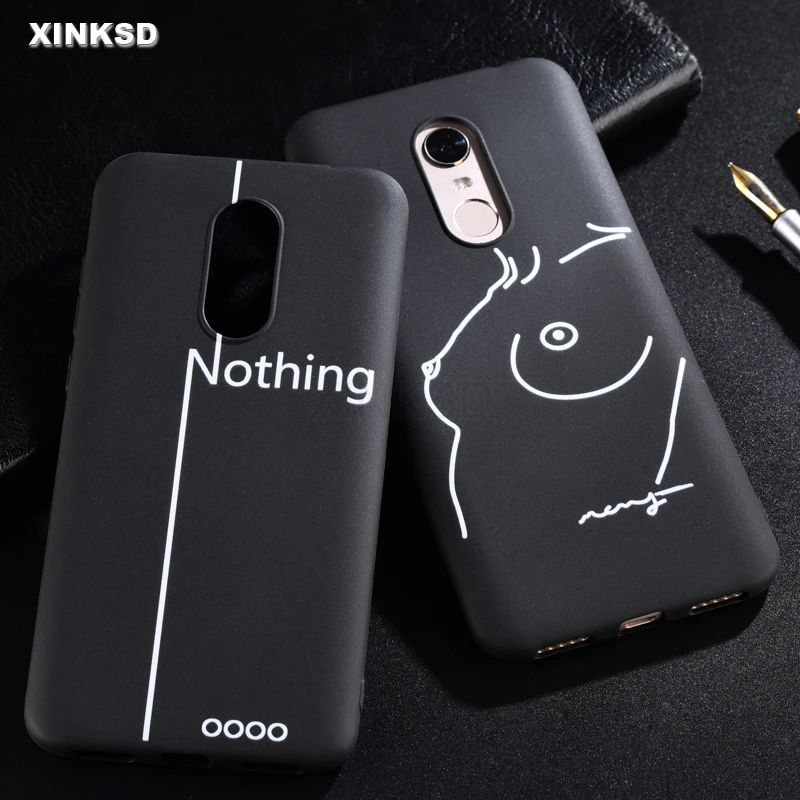 

Painting Line Silicone Phone Case For Xiaomi Pocophone F1 Mi A2 lite A1 6X 5X Redmi 4X 5A 6A 5 Plus 6 Pro Note 5 5A Prime Cover