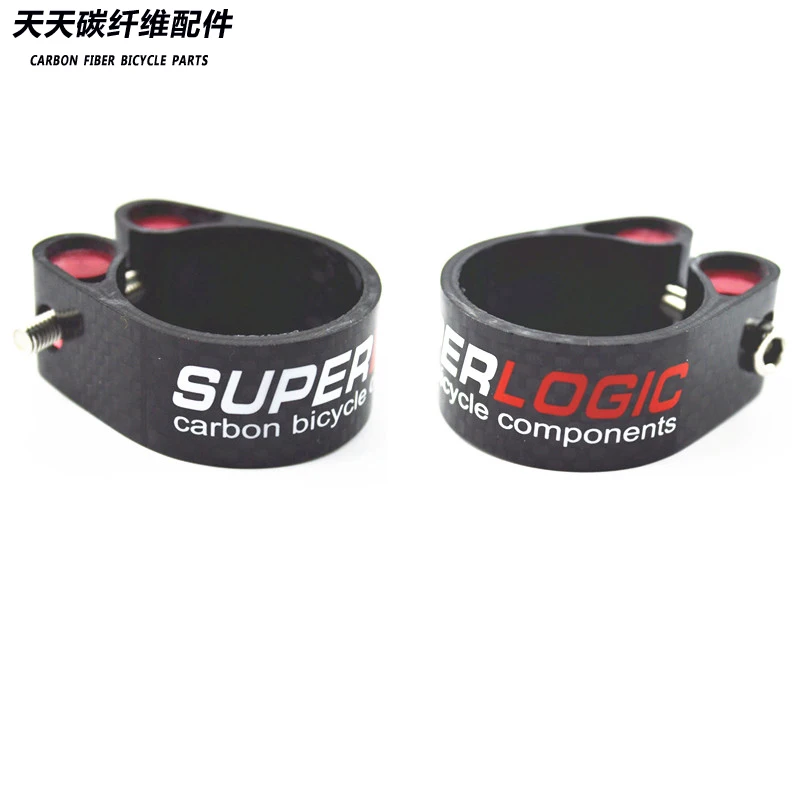 Велосипедный зажим superlogic из углеродного волокна для подседельного штыря 27 2 30 8 31 6