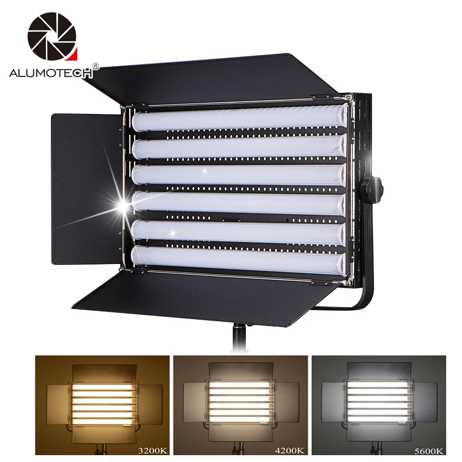 

ALUMOTECH Pro 3200-5600K AdjustabLe 150W LED Video Studio Photography Light With DMX