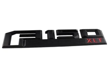 Preto vermelho F-150 xlt para 2015-2016 F-150 fender emblema emblema adesivo