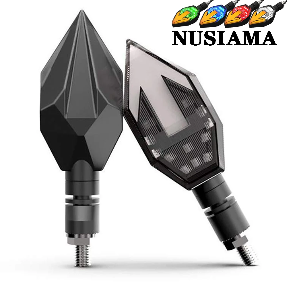 

12V Led Turn Signal Motorcycle Brake Light Indicator Flasher Lamp Blinker For Ducati Yamaha Suzuki Honda Kawasaki Vesapa BMW KTM