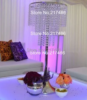 

25 beautiful cheap and amazing tall wedding table crystal props centerpieces, flower stand centerpiececs ,center piececs