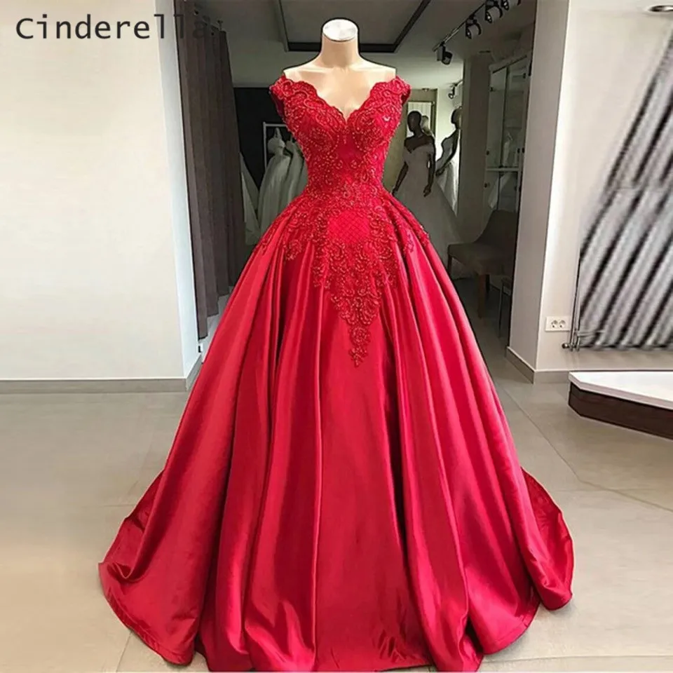 Cinderella red ball gown Clearance