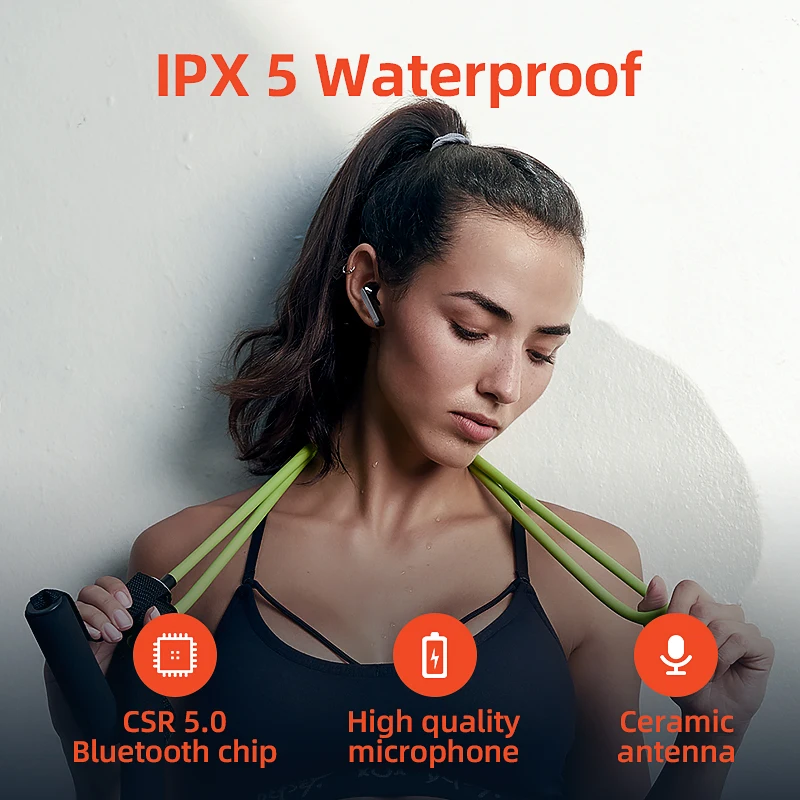 Беспроводные наушники QCY T3 TWS сенсорные Bluetooth V5.0 3D Stereo 2 микрофона|Наушники и