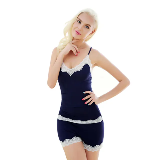 TERMEZ Sexy Pijamas Camisole & Panties Sets Clothing for Women Home wear Indoor Clothing Lady Cute pajamas for women's Sleepwear