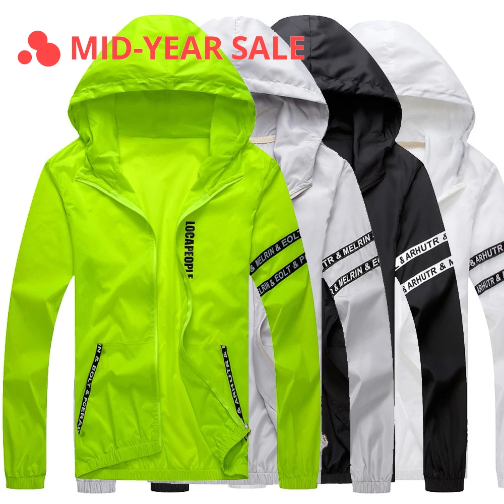 

Sport Casual Jacket Men Spring Windbreaker Mandarin Sportswear Mens Jackets for Male Coats Slim Fit Streetwear chaqueta hombre