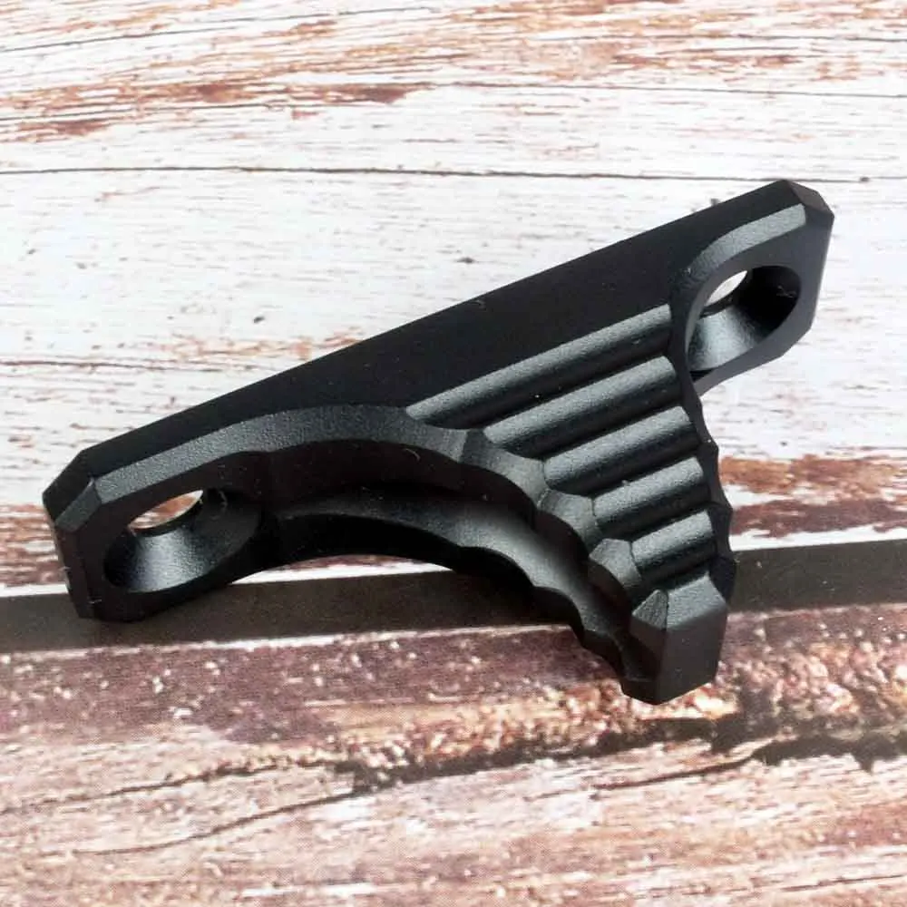 Tactical HandStop Rail Mount Mini Bi-Directional M-LOK Hand Stop Barricade Rest Hunting Standard Handguard System