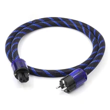 Free shipping hi-end 8N Hifi Audio EU Power Cable AC Power Cord with P-037E/C-037 EU Plug Free shipping hi-end 8N Hifi Audio EU Power Cable AC Power Cord with P-037E/C-037 EU Plug