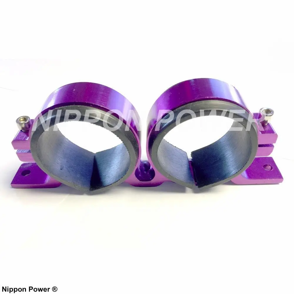 Aluminum Double Fuel Pump Bracket / Fuel Filter Bracket FOR Bosch